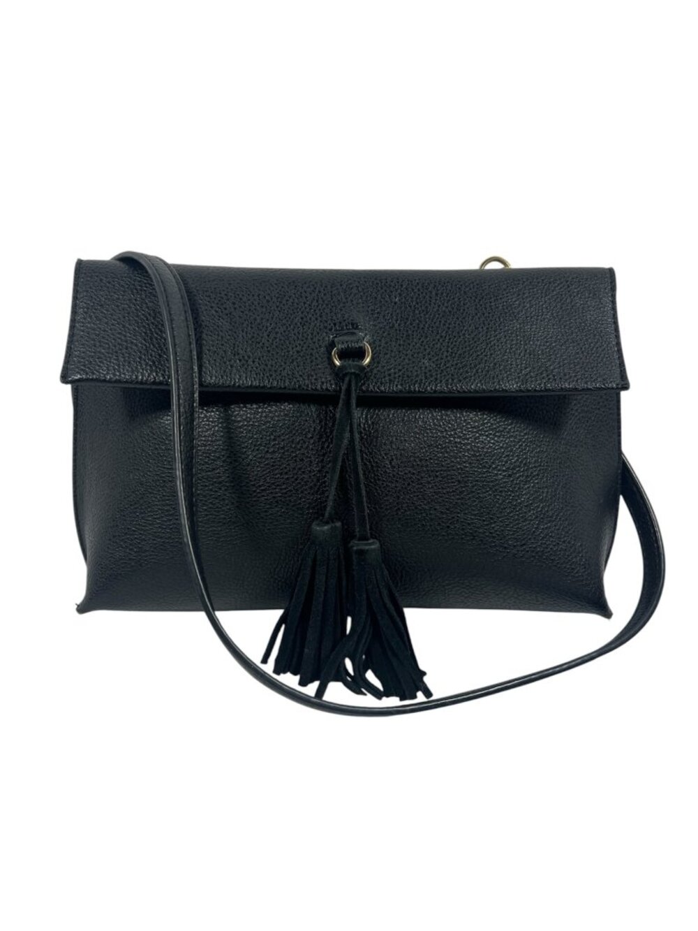 by Anthropologie Purse Crossbody Dreia Medium Envelope Vegan Faux Leather Tassel